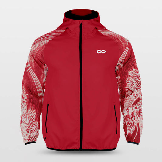 Dragon Hunt - Custom Hooded Waterproof Sports Jacket