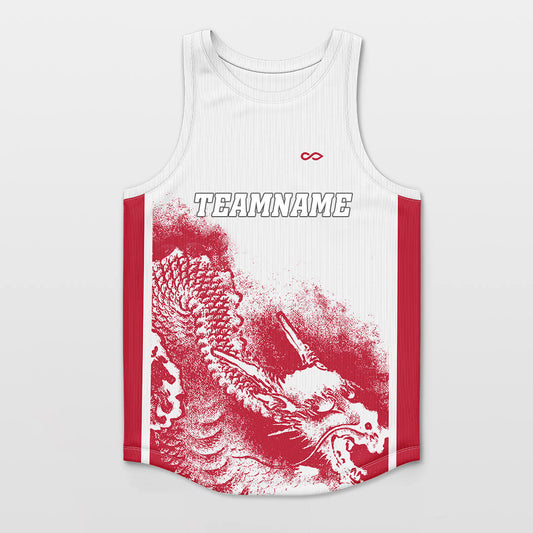Dragon Hunt - Custom Basketball Jersey Vest Sleeveless Design