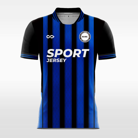 Custom Nerazzurri Stripe Sublimation Soccer Tops Jersey