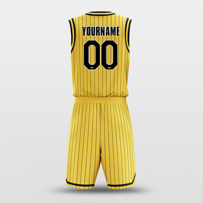 Lakers Yellow - Custom Basketball Jersey Set Design for Team
