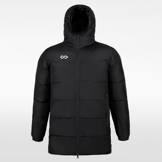 Adult Hooded Winter Jacket DF9012 Black