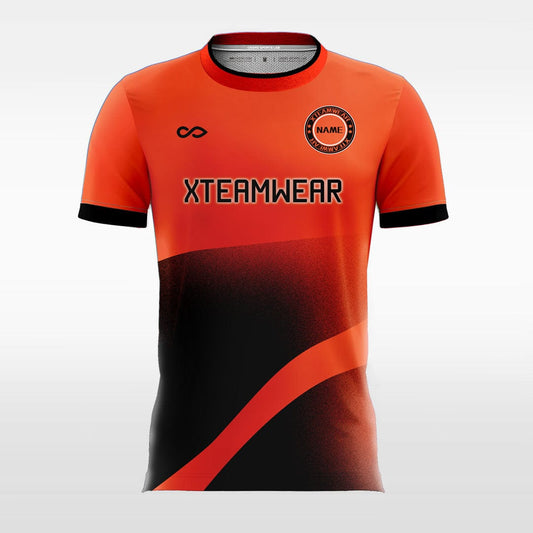 red fluorescent jersey