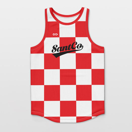 Square - Custom Track Jersey Top Sublimated